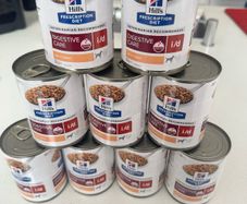 Free 9x Hills Digestive care dog food