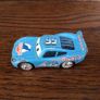 Disney Pixar Cars Blue Dinoco Lighting Mc Queen Die Cast Car Image 3