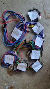 Various 1/4", Mini Jack and XLR patch and splitter cables