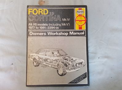 Ford Cortina 2.3 Workshop Manual.