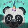Emoji Summer T-shirt with Panda/ unicorn Image 2
