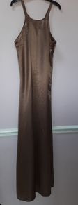 vintage new satin maxi dress new