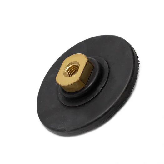 Glass Polish 12725 - M14 x 2 Semi-Rigid Hook and Loop Backing Pad / 4" 100mm