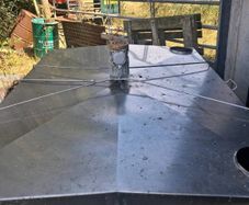 Stainless steel milk tank