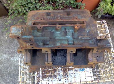 Saab 96 2 stroke engine block