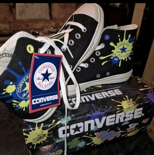 Converse Splatoon 3 All Star Chuck Taylor black sneakers Nintendo Limited 2024