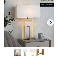 Brass Table lamp