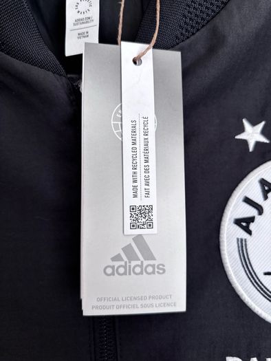 Adidas Ajax Daily Paper Anthem Jacket - BNWT Size Medium