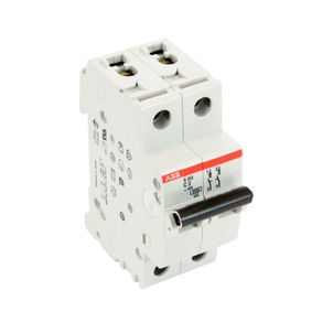 ABB S202-C2 MCB Miniature Circuit Breaker 2P C 2A NEW
