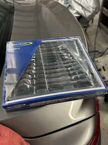 Blue point ratchet spanner set