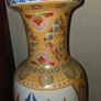 Large Antique Hand Painted Chinese Vase Image 7