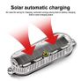 Solar Flashing Warning Light LED Warning Safety Flashing By Strobe Light Adjustable Auto Parking Lamp Rear Warning Light Image 2