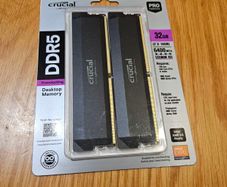 Desktop RAM: DDR5 32gb Kit (2x16gb). I've two of these kits.