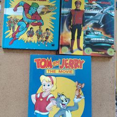 Vintage 1993 Cartoon & Movie Mega-Bundle  Tom & Jerry, Captain Planet, Captain Scarlet