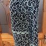 M&S Per Una Ladies Blue 2 Tier pencil dress size 12 includes Post Image 3