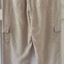 Size 12 Linen Mix Cropped Trousers by Gap Image 4