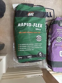 Arc rapid flex (grey) 20kg tile adhesive