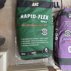 Arc rapid flex (grey) 20kg tile adhesive