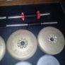 York 55kg Large Gym Weights Set - Collect Image 7