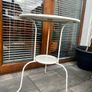 white garden table Image 4