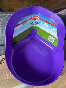Long John litter box for small animals brand new