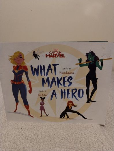 Captain Marvel, What Makes A Hero Story Book