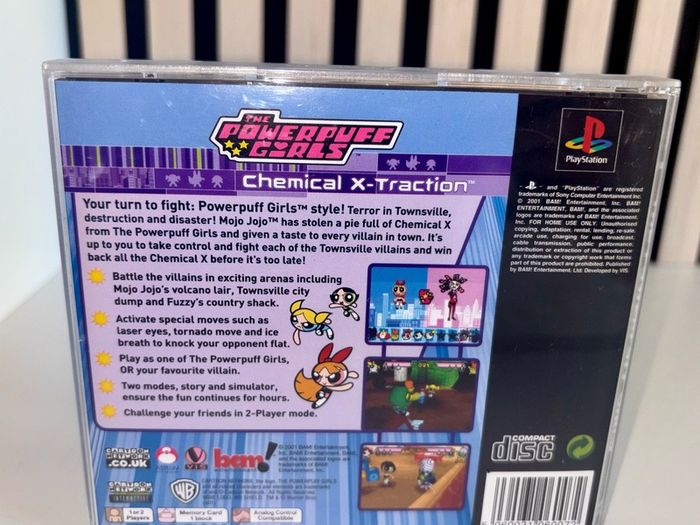 The Powerpuff Girls Chemical X-Traction PS1