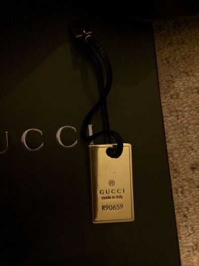 Vintage Gucci Black Leather Buckle Heel
