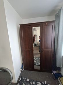 Ikea wardrobe with mirror