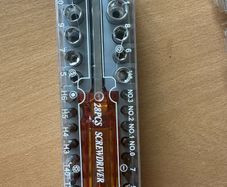 Screwdriver with bits