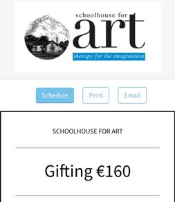 Art Voucher- Schoolhouse for Art Enniskerry