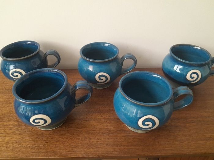 Jack O'Patsy Mugs x 5
