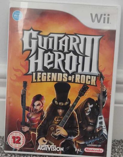 Guitar Hero 3 Legends of Rock Nintendo Wii