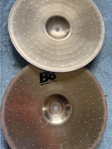 sabian b8 hi hat set 14 inch