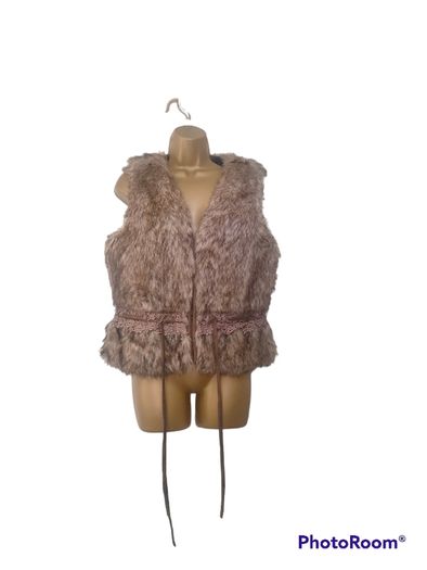 70s inspired faux fur gilet size 42 (M) Festival Season Postage included