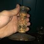 glass candle stick holders Image 2