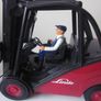 Dickie Work Master Linde Remote Control Forklift & Driver Truck Toy Image 6