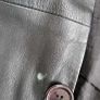 GREEN Men's Lambs Leather Coat Sz 48 (Fit L) Image 5