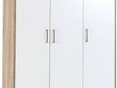 Stockholm 3 Door 1 Drawer Wardrobe