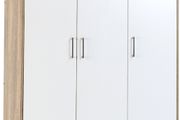 Stockholm 3 Door 1 Drawer Wardrobe