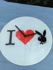 Vintage Playboy Bunny Clock