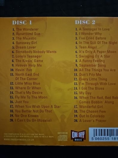 Dion & The Belmonts - The Very Best. 2 CD.