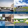 Outdoor Rugs for Patios Waterproof, 4x6ft Reversible Easy Cleaning Garden Rug, Portable Comfortable Woven Outdoor Carpet (FREE SHIPPING) Image 5