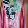 Libra Pink Print Twinset(Jacket & Top) UK 10 Image 2