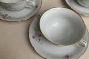 Royal Thun 1950s soup bowls x 4