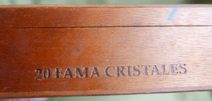 Vintage  La Fama Cigar Box, LF Cigar Box, Wooden Box, Vintage Cigar Box.
