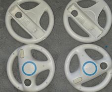 Wii Mario Kart steering wheels