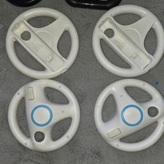 Wii Mario Kart steering wheels
