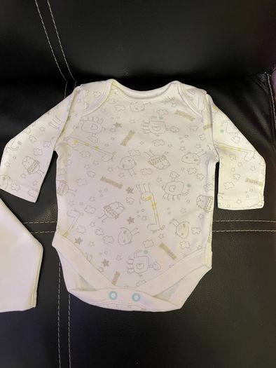 Next baby vests set unisex up to 1 month