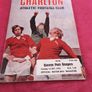26 Charlton athletic football programmes, 1960's Image 5